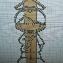 cookie cutter graduation egresado boy 3d print model - Mito3D