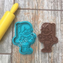 cookie cutter gravity falls mabel home bakery mould 3d print model - Mito3D