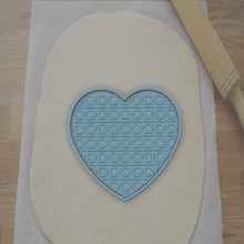 biscotto taglierina cuore San Valentino giorno decorazione 3d print model - Mito3D