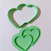 cookie cutter hearts  cutting cutter cookie cutter cutter heart heart love love love valentine's day fondant porcelain