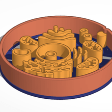 cortador de células humanas a casa científicos medicina ciencia galleta atomo celula célula cookie 3d print model - Mito3D