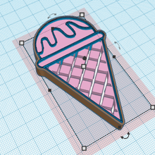 cookie cutter ice cream gadget 3d print model - Mito3D