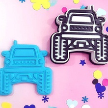 cookie cutter jeep home party car plasticine dough stamp fondant 3d print model - Mito3D