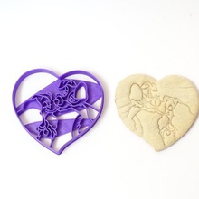 cookie cutter lady tramp valentine home cookies sharp disney bagabundo y valentin san 3d print model - Mito3D
