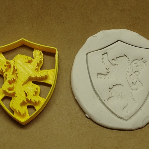 cookie cutter lannister home cutting cookies cutters game thrones got 3D print model - Mito3D