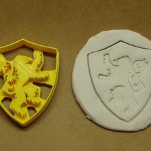 cookie cutter lannister home cutting cookies cutters game thrones got 3d print model - Mito3D