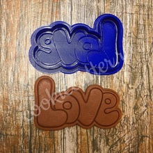 cookie cutter love home bakery mould 3d print model - Mito3D