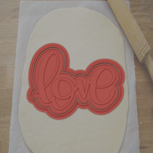 cookie cutter love 3d print model - Mito3D
