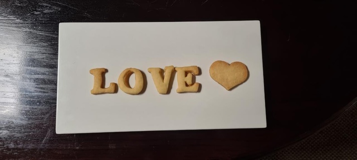 cookie cutter love heart love love heart cookie cutter cookie cutter valentine's day  3d print model - Mito3D