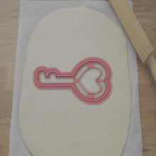 biscotto taglierina amore chiave decorazione 3d print model - Mito3D