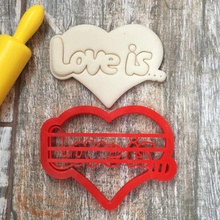 cookie cutter love home 3d print model - Mito3D