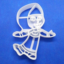 cookie cutter masha bear tool 3dprint gingerbread kitchen cake cakecutter plastic business house dining 3d print model - Mito3D