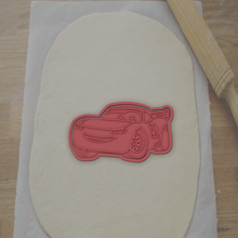 biscuit coupeur McQueen foudre boulon 3d print model - Mito3D
