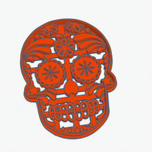 cookie cutter mexican skull cortante galletita calavera mejicana home 3d print model - Mito3D