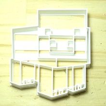 kurabiye minecraft domuz cookie cutter ev kesiciler kesme bisküvi 3d print model - Mito3D