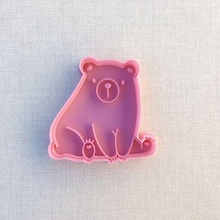 cookie cutter nordic bear 3d print model - Mito3D