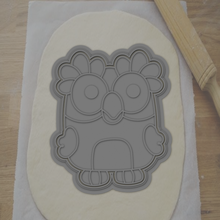 cookie cutter owl 3d print model - Mito3D