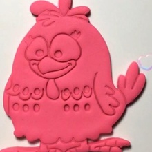 cookie cutter dipinto di pollo vari piccolo i graffiti cuttercookie l'artigianato animale bambini 3d print model - Mito3D