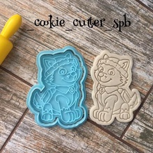 cookie cutter paw patrol everest home bakery mould 3d print model - Mito3D