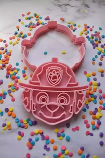 cookie cutter paw patrol marshall dog 3d print model - Mito3D