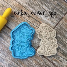 cookie cutter paw patrol marshall home bakery mould 3d print model - Mito3D