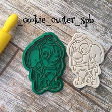 cookie cutter paw patrol skye home bakery mould 3d print model - Mito3D