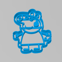 cookie cutter peppa pig home Schwein scharf 3d print model - Mito3D