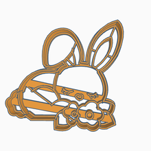 biscotto taglierina coniglio Pasqua coniglietto uovo 3d print model - Mito3D