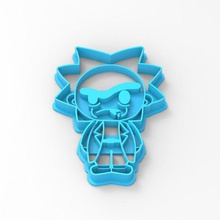 cookie cutter rick home morty coockie 3d print model - Mito3D