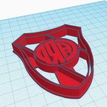cookie cutter river plate art argentina argentinean teams football shield cookies sharp gourmet chef 3d print model - Mito3D