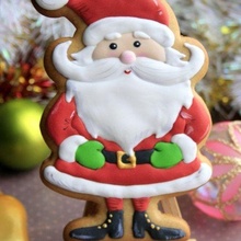 biscuit coupeur Père Noël claus natal Jésus maria jose cortador bolacha papai noel 3d print model - Mito3D