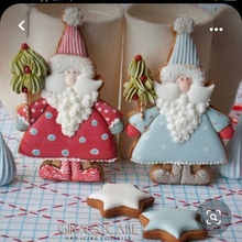 biscotto taglierina santa claus Vintage attrezzo Natale natale Gesù maria jose cortador bolacha papai noel 3d print model - Mito3D