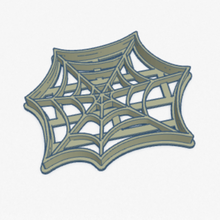 cortador de cookie teia aranha a casa da web sharp tecido 3d print model - Mito3D