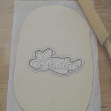 cookie cutter te quiero corazon love heart 3d print model - Mito3D