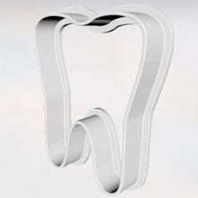 cookie cutter tooth various food 3d print model - Mito3D