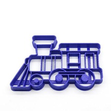 cookie cutter train cutting biscuits home rail 3d print model - Mito3D