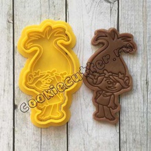 cookie cutter trolles Mohn home Schimmel Bäckerei 3d print model - Mito3D