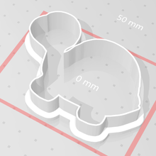 cortador de tartaruga ferramenta cookie 3d print model - Mito3D