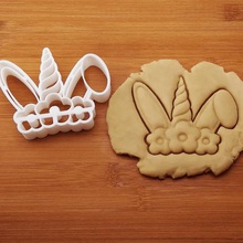 cookie cutter unicorn 3 casa pasticceria 3d print model - Mito3D