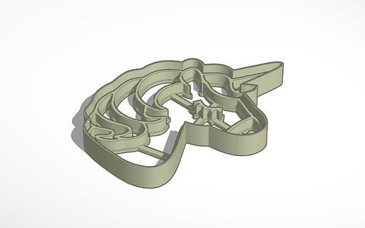 Galleta cortador unicornio 3 masa corte horno 3d print model - Mito3D