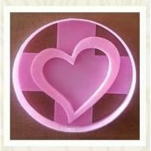 biscotto taglierina San Valentino giorno san valentin cuore amore corazon 3d print model - Mito3D