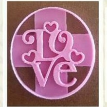 cookie cutter valentine's day san valentin love valentine corazon 3d print model - Mito3D
