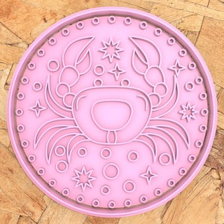 cookie cutter zodiac sign cancer Home cutting cutters seal stamp fondant cookies constellation signs horoscope 3d print model - Mito3D