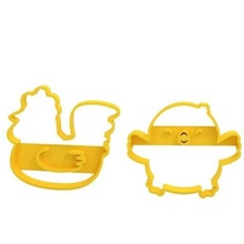 biscuit coupeurs coupeur poule poulet Pâques oiseau animal 3d print model - Mito3D