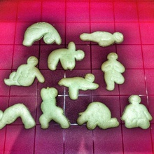 cookie cutters - 10 yoga stances collection home cutter kitchen dining 3d print model - Mito3D