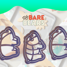 cookie cutters - bare bears scandalous 3d print model - Mito3D