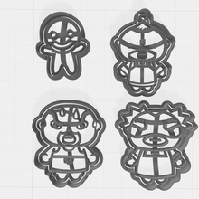 cookie cutters - pucca 3 art cookies cutting model fondant toy toys 3d print model - Mito3D