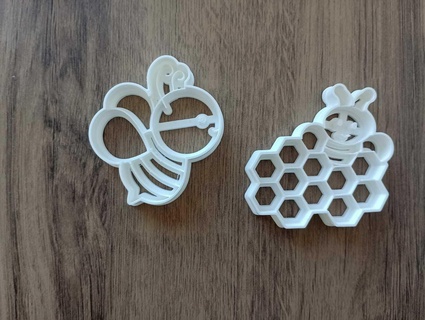 cookie cutters bee behive cutter kitchen beehive 3d print model - Mito3D