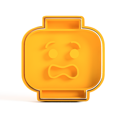 cookie cutters brick face character home cutter le go ladrillo cute set 3d print model - Mito3D