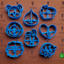 cortadores de cookie bts a casa biscoitos k-pop coreia ídolos resposteria doces moldes 3d print model - Mito3D